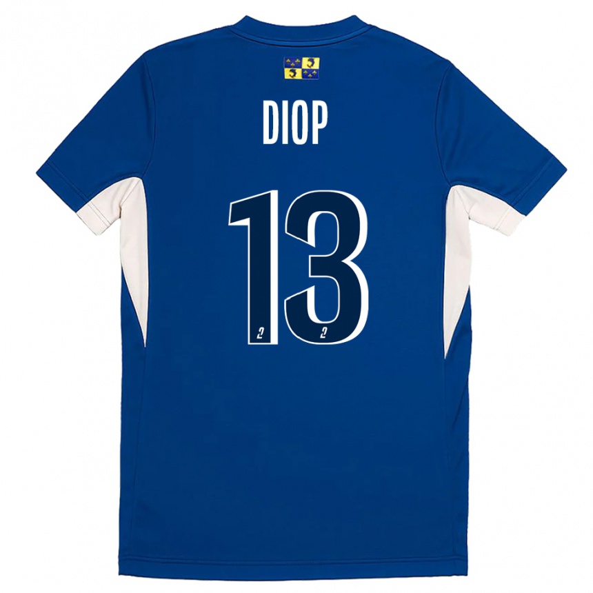 ילדים כדורגל Mamadou Diop #13 כחול נייבי כחול ג'רזי ביתית 2025/26