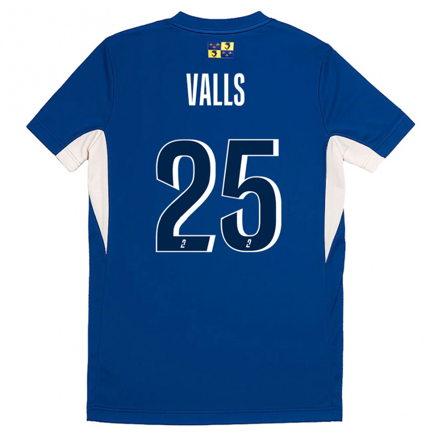 ילדים כדורגל תיאו ואלס #25 כחול נייבי כחול ג'רזי ביתית 2025/26