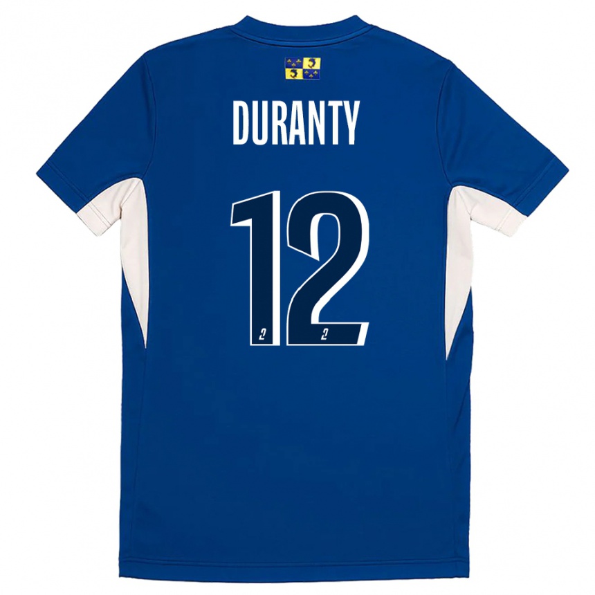 ילדים כדורגל אודרי דוראנטי #12 כחול נייבי כחול ג'רזי ביתית 2025/26