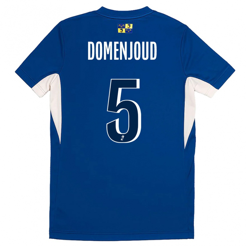 ילדים כדורגל Elsa Domenjoud #5 כחול נייבי כחול ג'רזי ביתית 2025/26