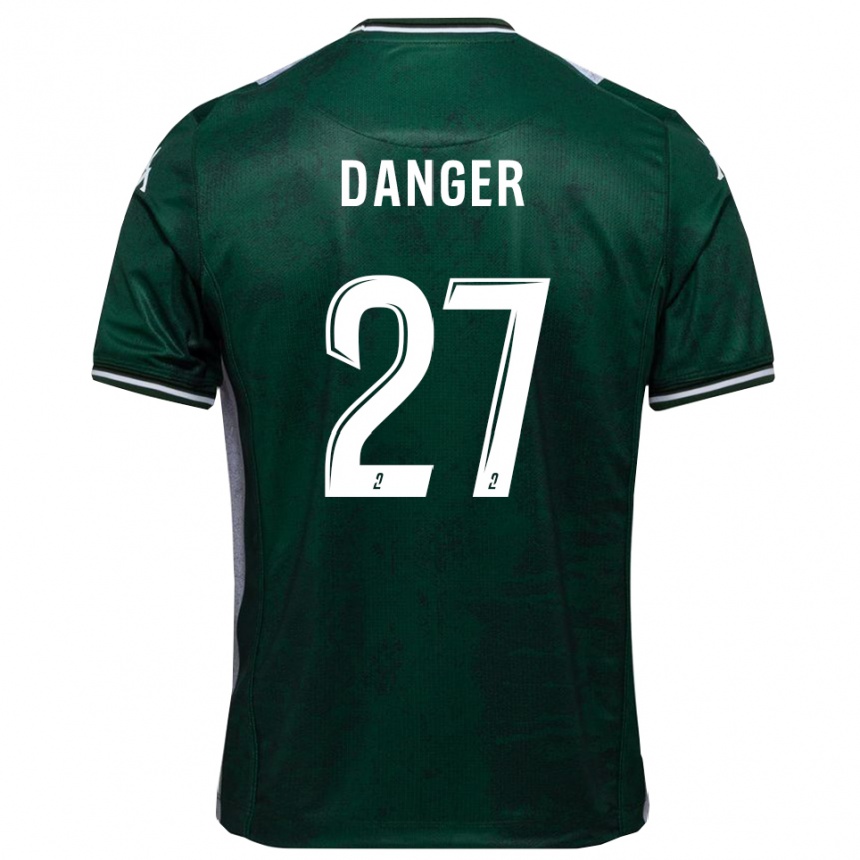 ילדים כדורגל בראדלי דיינג׳ר #27 ירוק לבן ג'רזי ביתית 2025/26