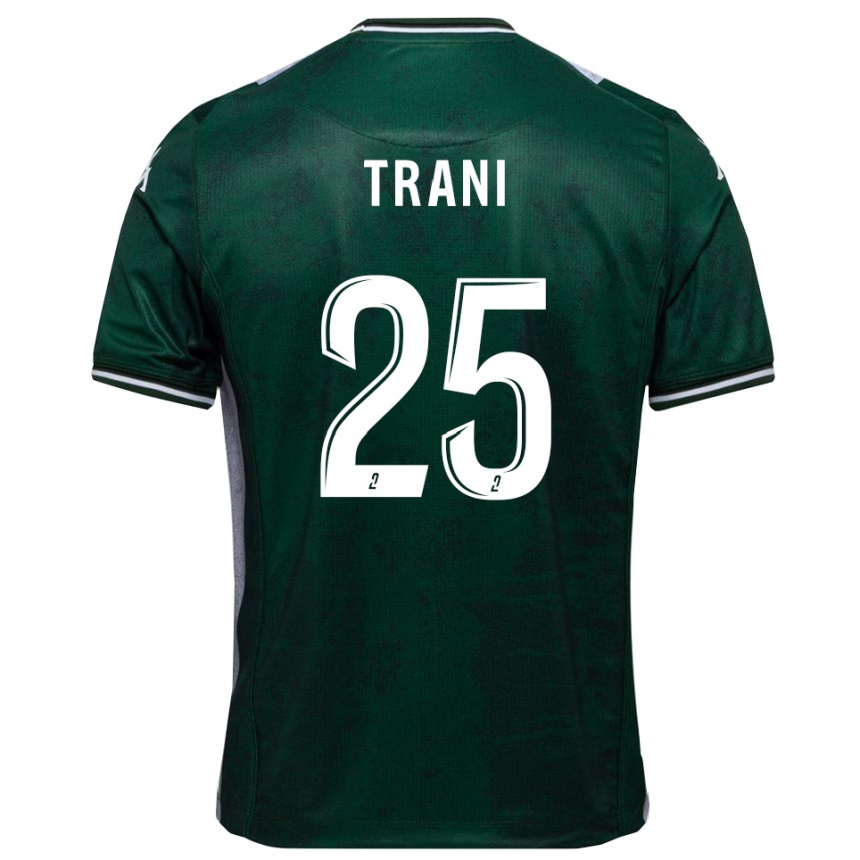 ילדים כדורגל גווילאומה מטראני #25 ירוק לבן ג'רזי ביתית 2025/26