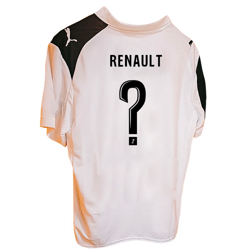 ילדים כדורגל Mathis Renault #0 כתום שחור ג'רזי ביתית 2025/26