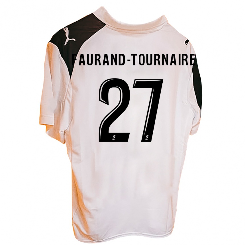 ילדים כדורגל Aymeric Faurand-Tournaire #27 כתום שחור ג'רזי ביתית 2025/26