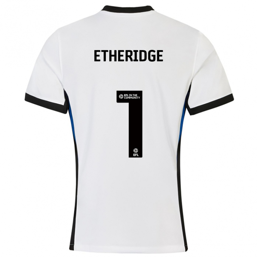 ילדים כדורגל ניל את'רדיג' #1 לבן כחול הרחק ג'רזי 2025/26