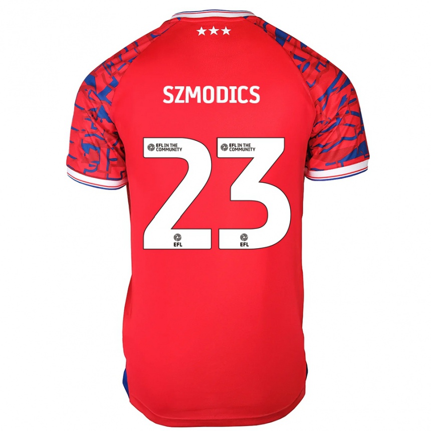 ילדים כדורגל סמי שמודיקס #23 אדום כחול הרחק ג'רזי 2025/26