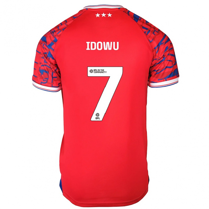 ילדים כדורגל טיודור מנדל-אידו #7 אדום כחול הרחק ג'רזי 2025/26