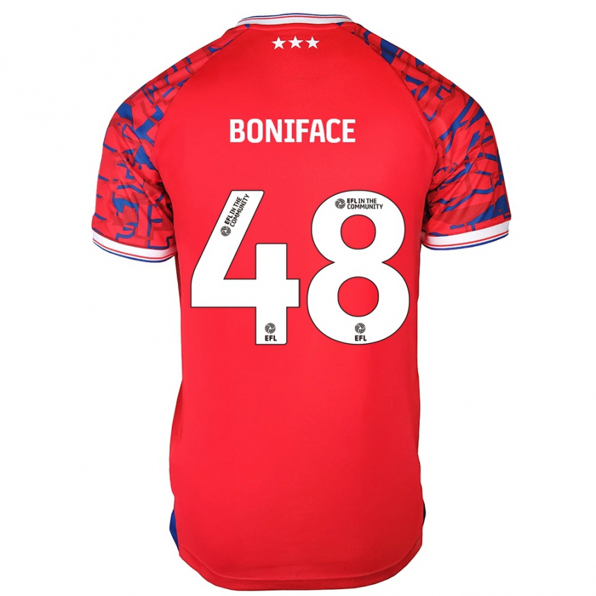 ילדים כדורגל סוטו בוניפאס #48 אדום כחול הרחק ג'רזי 2025/26