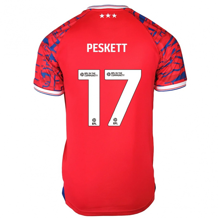 ילדים כדורגל סופי פסקט #17 אדום כחול הרחק ג'רזי 2025/26