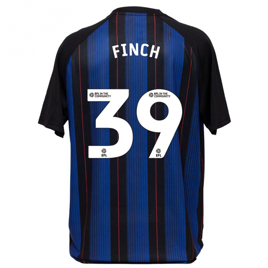 ילדים כדורגל סאני פינץ' #39 כחול שחור הרחק ג'רזי 2025/26