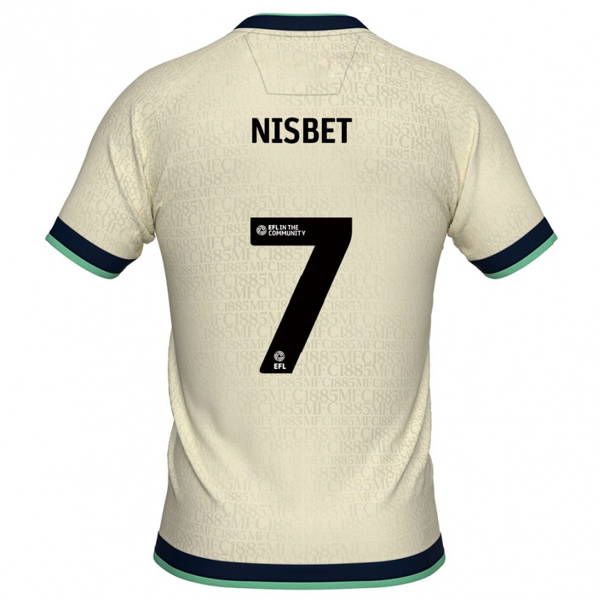 ילדים כדורגל קווין ניסבט #7 שמפניה כחול נייבי הרחק ג'רזי 2025/26