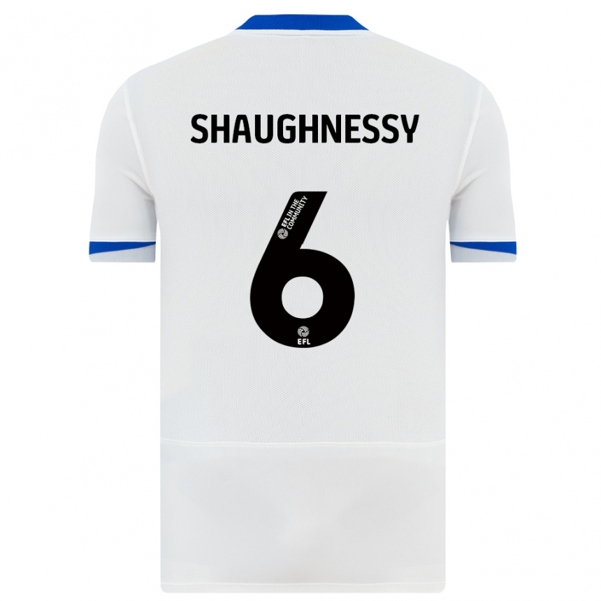 ילדים כדורגל קונור שונסי #6 לבן שחור הרחק ג'רזי 2025/26