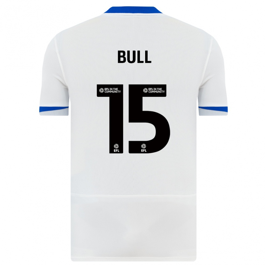 ילדים כדורגל Jazz Bull #15 לבן שחור הרחק ג'רזי 2025/26