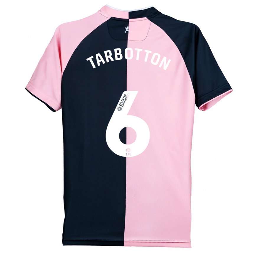 ילדים כדורגל טדי טרבוטון #6 ורוד שחור הרחק ג'רזי 2025/26