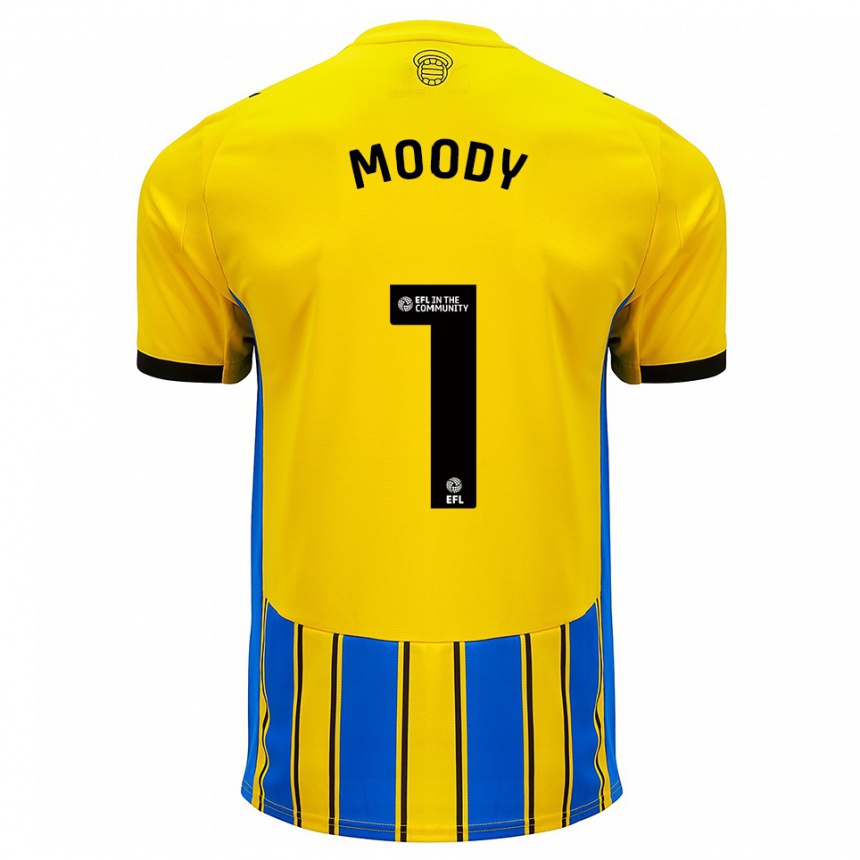 ילדים כדורגל דילן מודי #1 כחול צהוב הרחק ג'רזי 2025/26