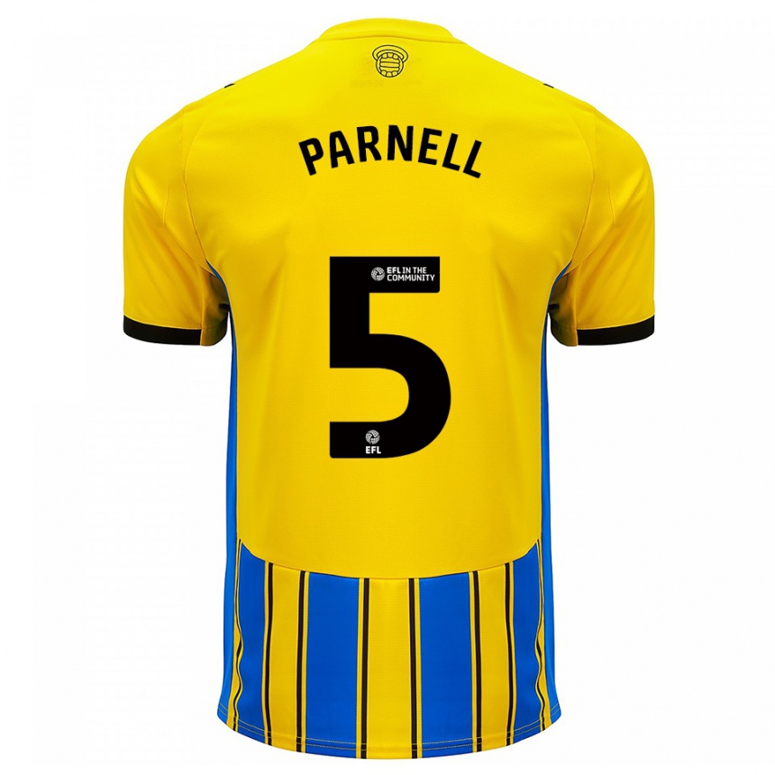 ילדים כדורגל רוזנה פארנל #5 כחול צהוב הרחק ג'רזי 2025/26