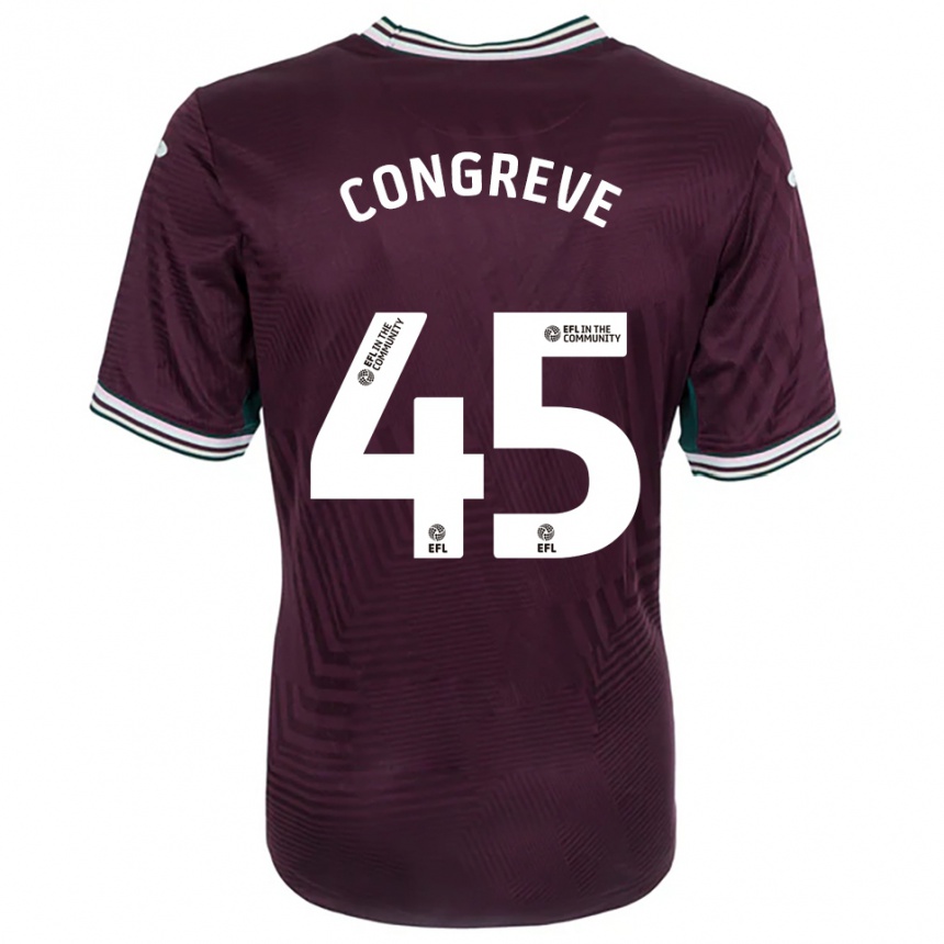 ילדים כדורגל קמרון קונריב #45 חלודה אדום לבן הרחק ג'רזי 2025/26