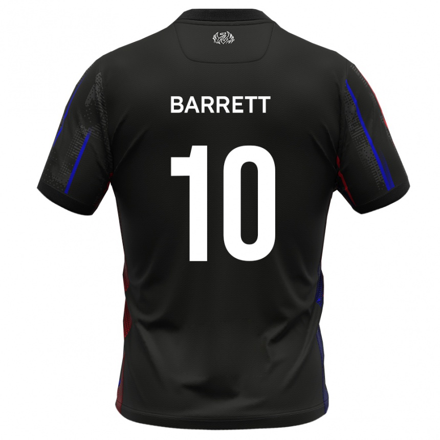 ילדים כדורגל ג'וש בארט #10 שחור אדום הרחק ג'רזי 2025/26