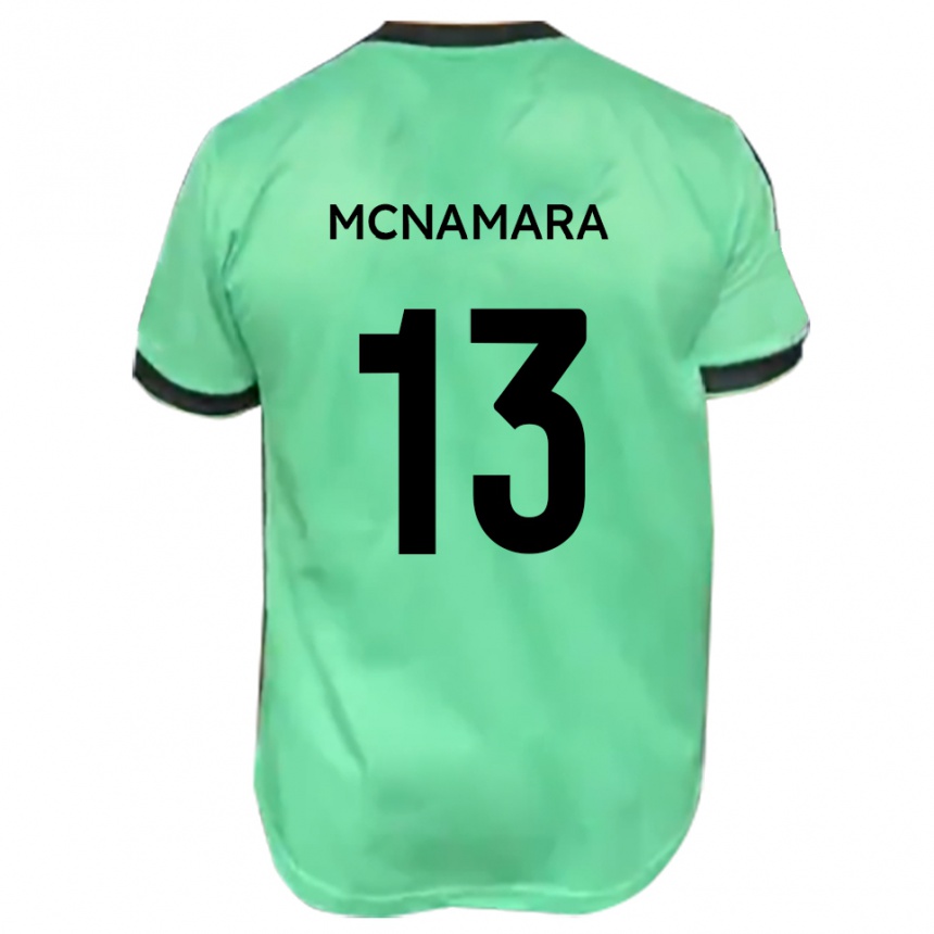ילדים כדורגל Josh Mcnamara #13 טורקיז שחור הרחק ג'רזי 2025/26