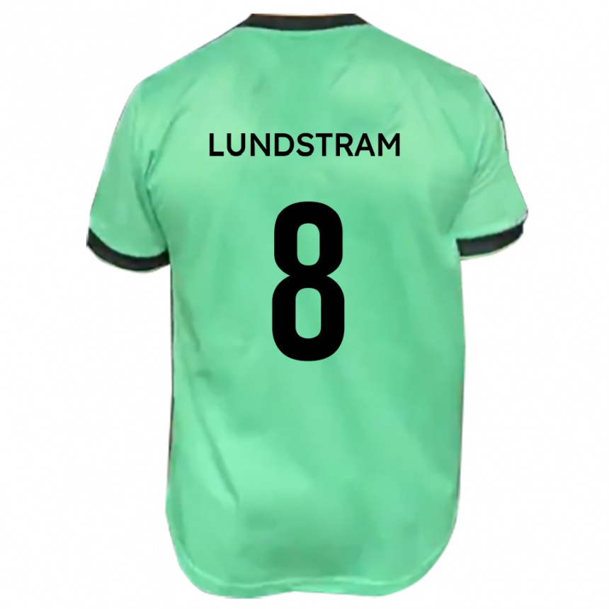 ילדים כדורגל ג'וש לנדסטרם #8 טורקיז שחור הרחק ג'רזי 2025/26