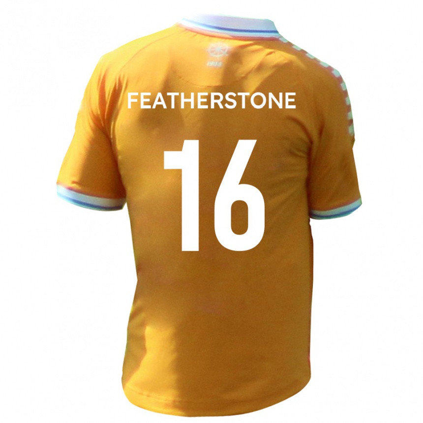 ילדים כדורגל ניקי פית'רסטון #16 צהוב כחול הרחק ג'רזי 2025/26