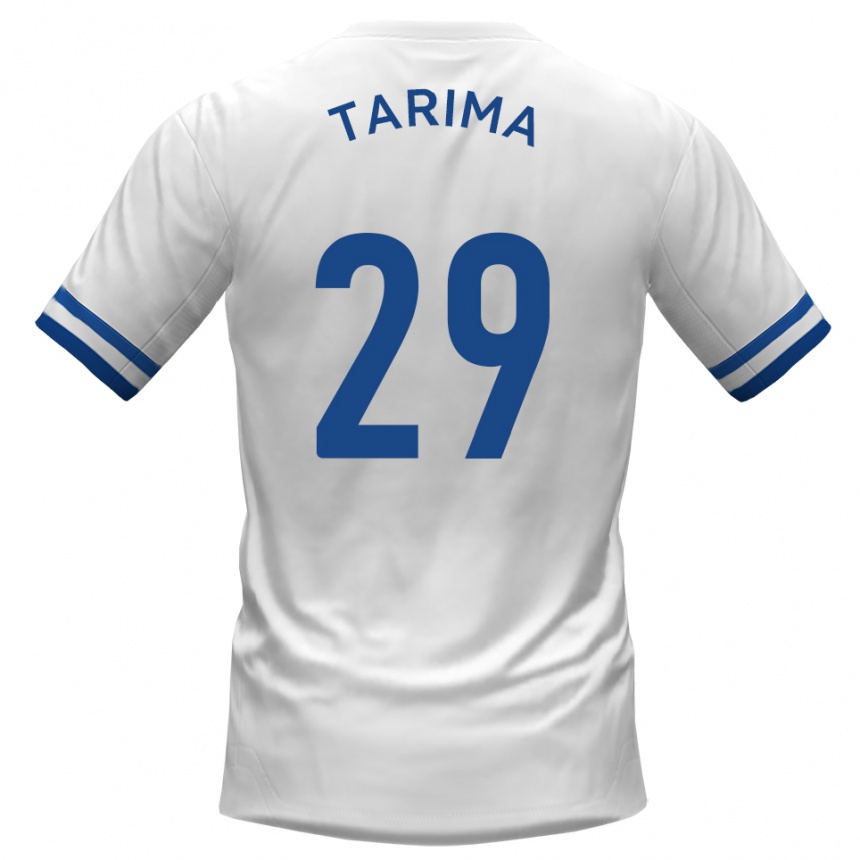 ילדים כדורגל שון טארימה #29 לבן כחול הרחק ג'רזי 2025/26 ילדים כדורגל שון טארימה #29 לבן כחול הרחק ג'רזי 2025/26