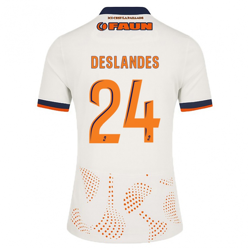 ילדים כדורגל אוקין דלאנדס #24 לבן כתום הרחק ג'רזי 2025/26 ילדים כדורגל אוקין דלאנדס #24 לבן כתום הרחק ג'רזי 2025/26