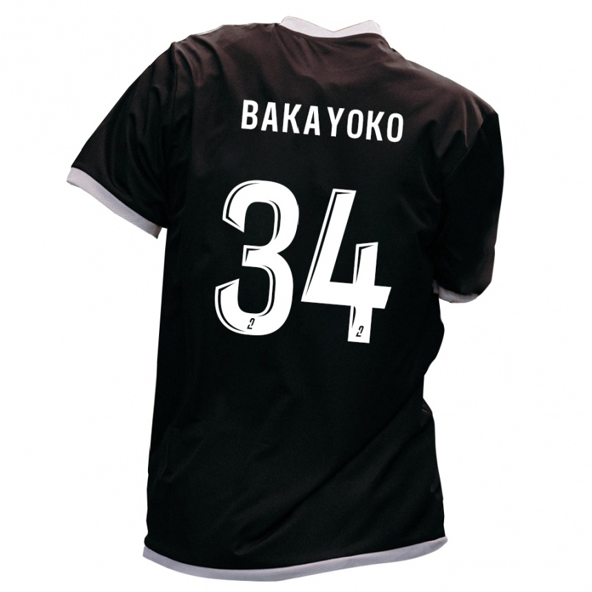 ילדים כדורגל סיאקה בקאיוקו #34 שחור זהב הרחק ג'רזי 2025/26