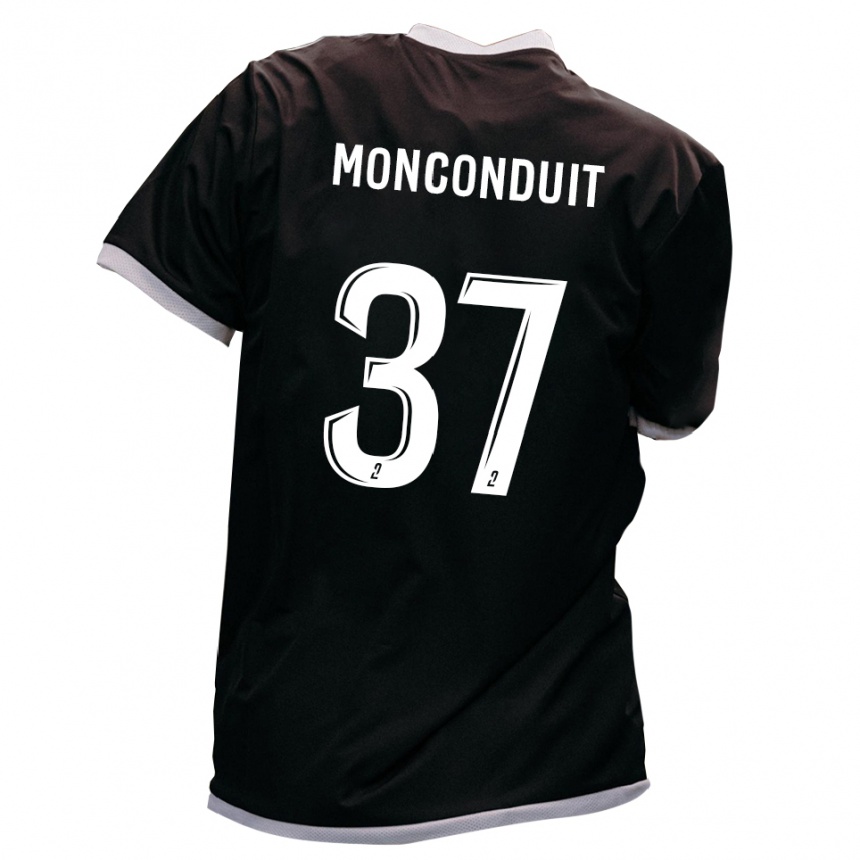 ילדים כדורגל תומס מונקונדויט #37 שחור זהב הרחק ג'רזי 2025/26