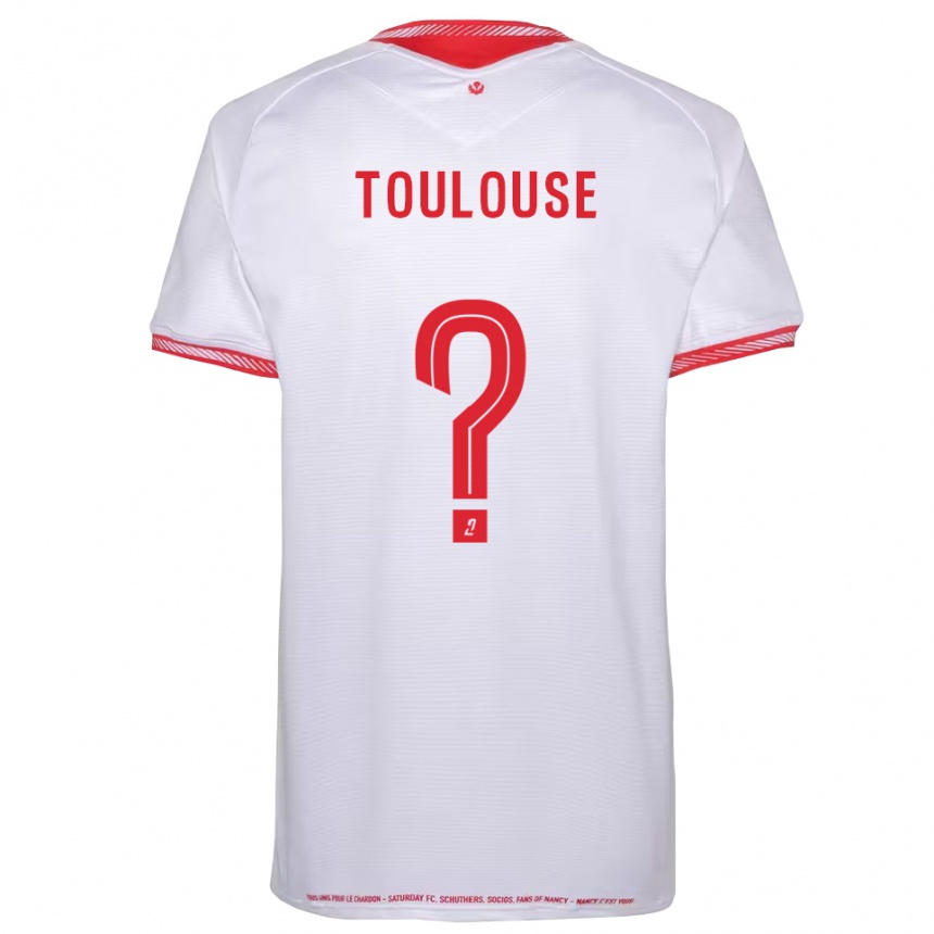 ילדים כדורגל Laura Toulouse #0 שחור אדום הרחק ג'רזי 2025/26