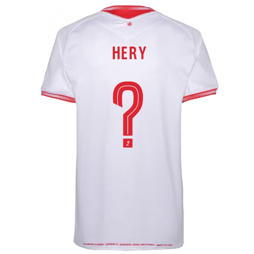 ילדים כדורגל Louise Hery #0 שחור אדום הרחק ג'רזי 2025/26