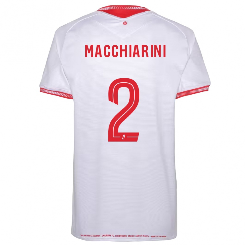 ילדים כדורגל Matéo Macchiarini #2 שחור אדום הרחק ג'רזי 2025/26