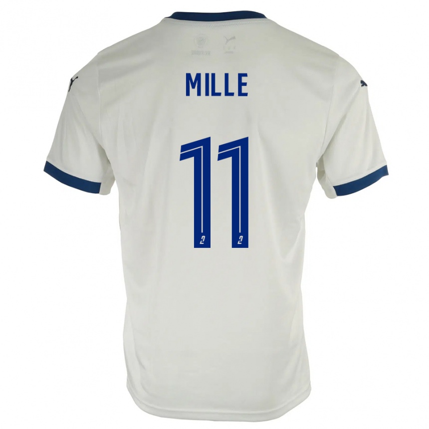 ילדים כדורגל אנטואן מילה #11 לבן כחול הרחק ג'רזי 2025/26