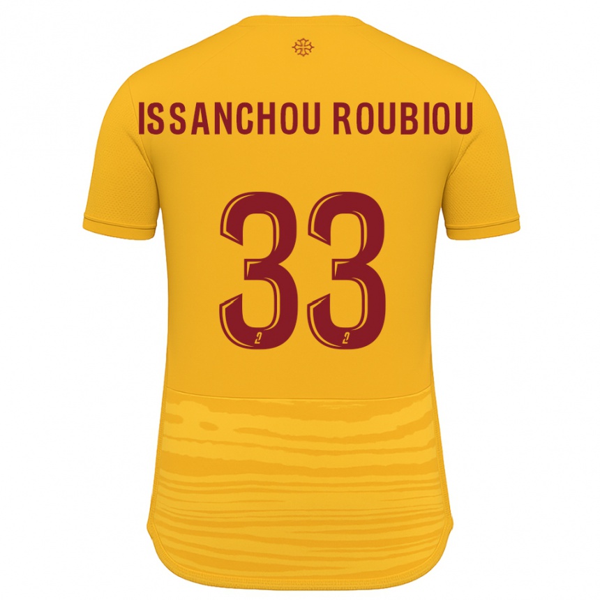 ילדים כדורגל Corentin Issanchou Roubiou #33 כתום בורדו הרחק ג'רזי 2025/26