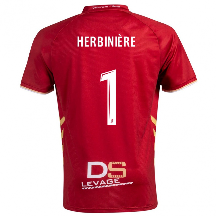 ילדים כדורגל Romain Herbinière #1 בורדו זהב הרחק ג'רזי 2025/26