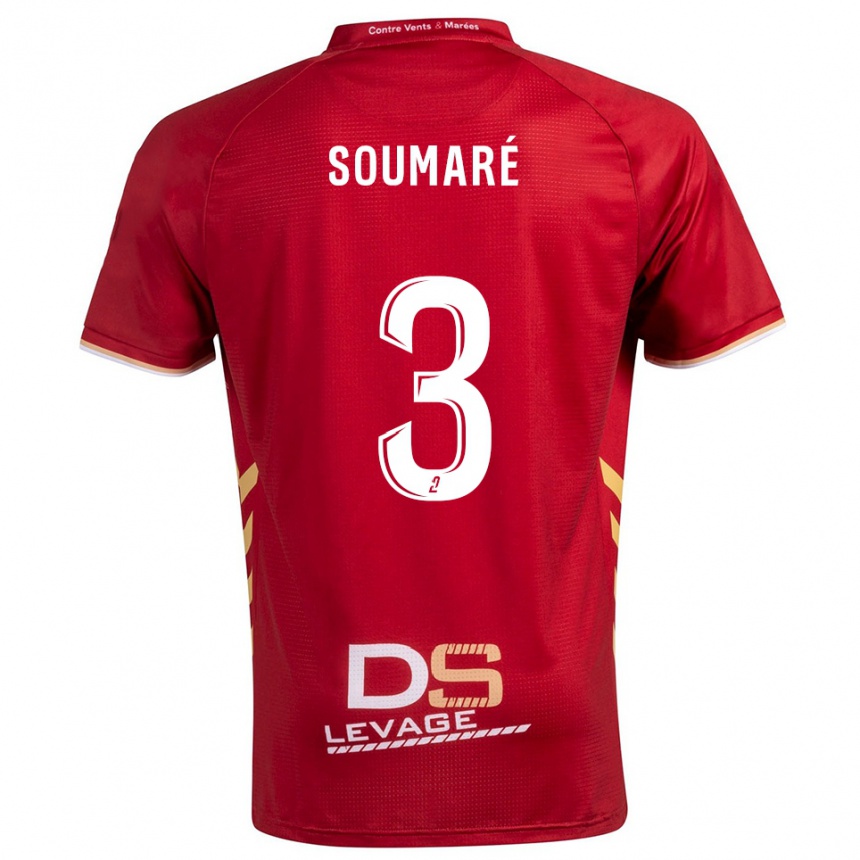 ילדים כדורגל אמאדו סומרה #3 בורדו זהב הרחק ג'רזי 2025/26