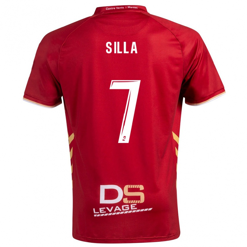 ילדים כדורגל מאדו סילה #7 בורדו זהב הרחק ג'רזי 2025/26