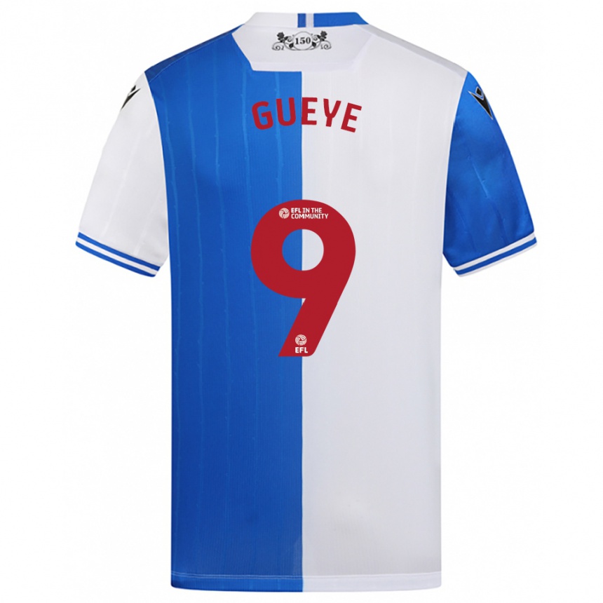 גברים כדורגל מכתאר גווייה #9 כחול לבן ג'רזי ביתית 2025/26