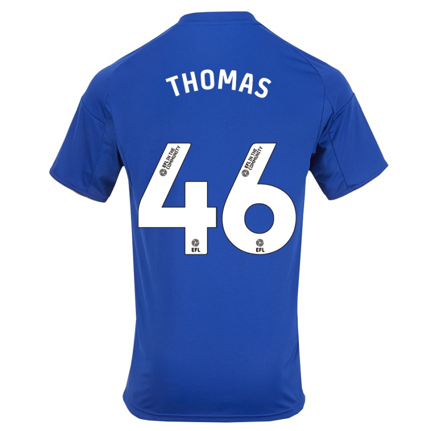 גברים כדורגל סילקו תומאס #46 כחול זהב ג'רזי ביתית 2025/26