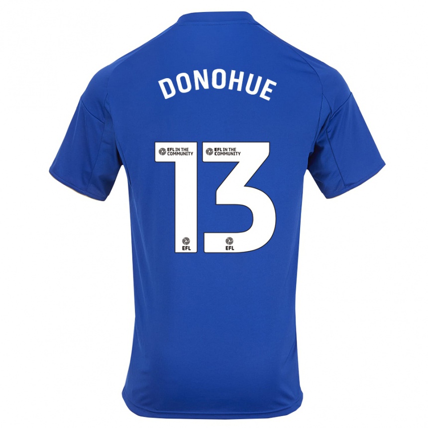 גברים כדורגל Jake Donohue #13 כחול זהב ג'רזי ביתית 2025/26