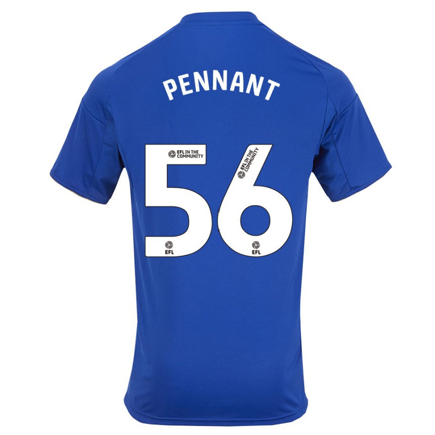 גברים כדורגל טרל פננט #56 כחול זהב ג'רזי ביתית 2025/26