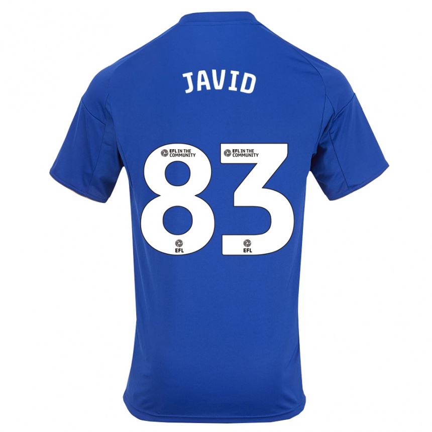 גברים כדורגל עבדאללה ג'וויד #83 כחול זהב ג'רזי ביתית 2025/26