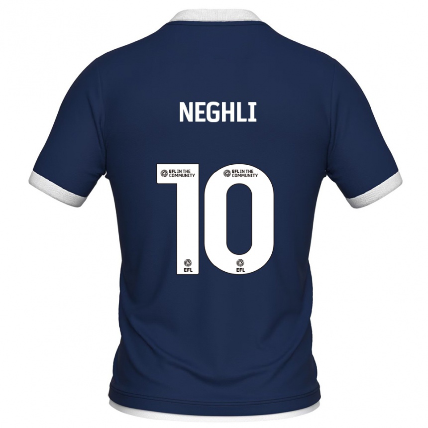 גברים כדורגל Camiel Neghli #10 כחול נייבי לבן ג'רזי ביתית 2025/26