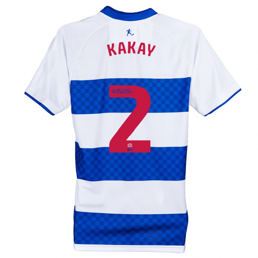 גברים כדורגל עוסמאן קקאי #2 כחול לבן ג'רזי ביתית 2025/26 גברים כדורגל עוסמאן קקאי #2 כחול לבן ג'רזי ביתית 2025/26