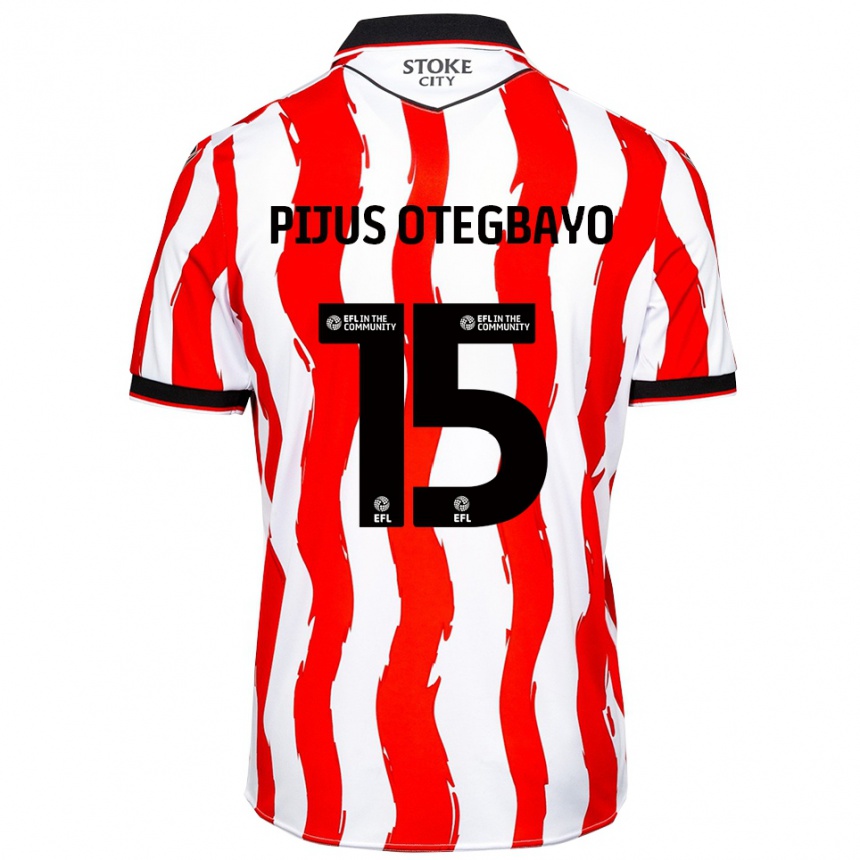 גברים כדורגל רפאל-פיוס אוטגבאיו #15 לבן אדום ג'רזי ביתית 2025/26