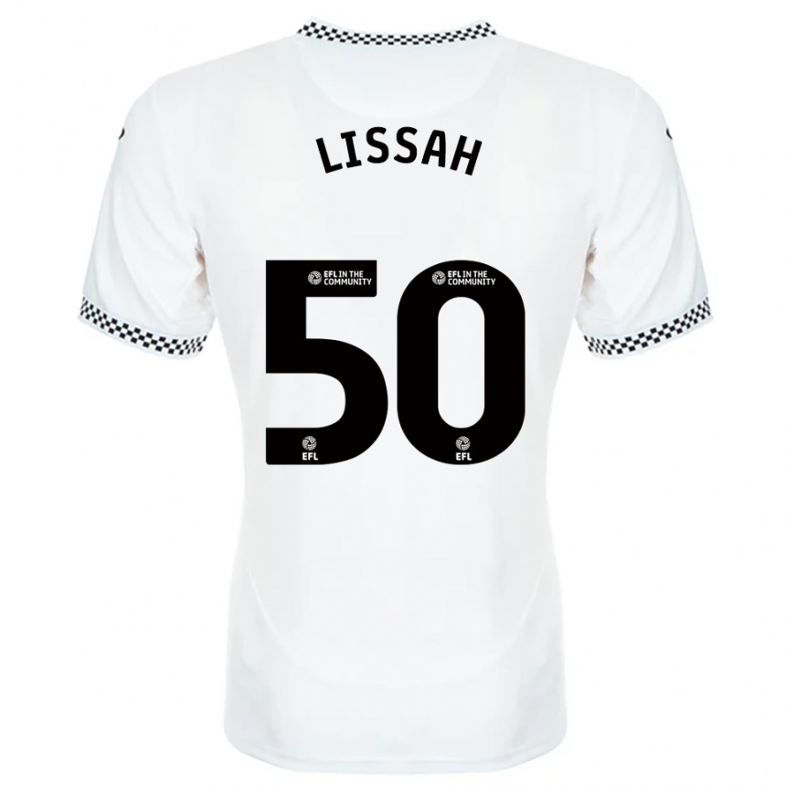 גברים כדורגל פיליפ ליסה #50 לבן כתום ג'רזי ביתית 2025/26