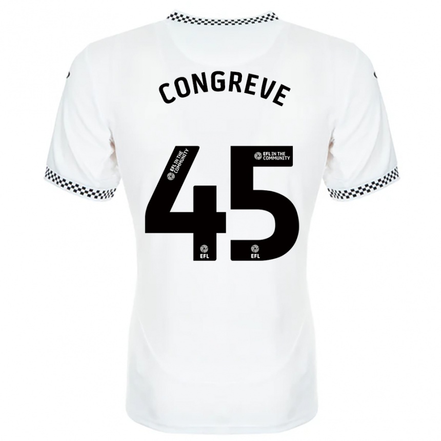 גברים כדורגל קמרון קונריב #45 לבן כתום ג'רזי ביתית 2025/26