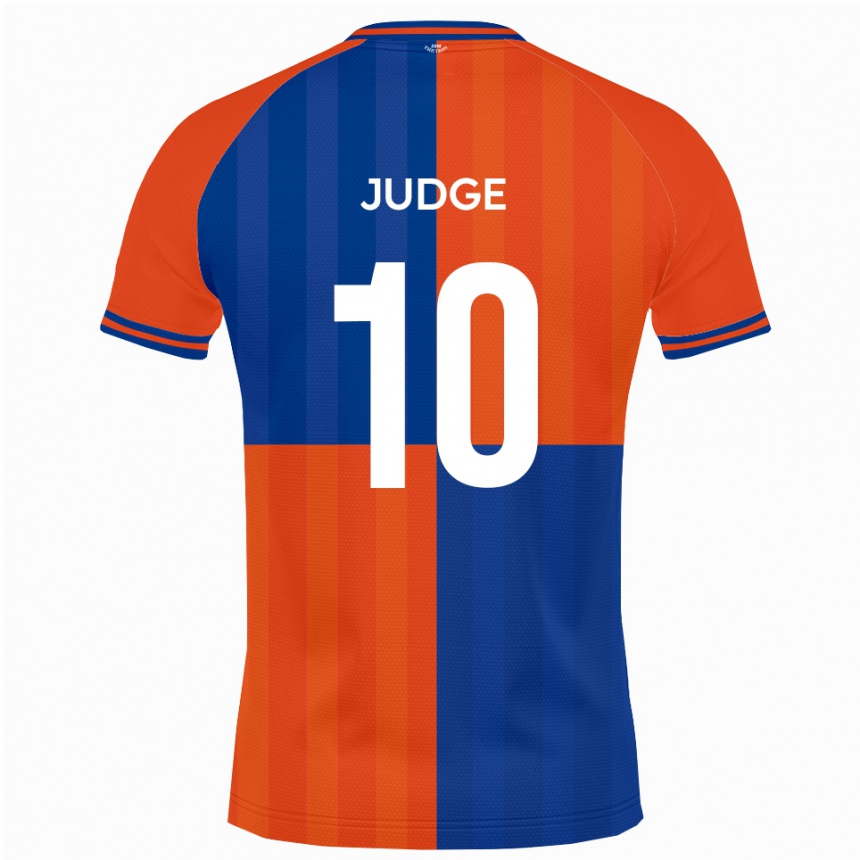 גברים כדורגל אלן ג'אדג' #10 כתום כחול מלכותי ג'רזי ביתית 2025/26