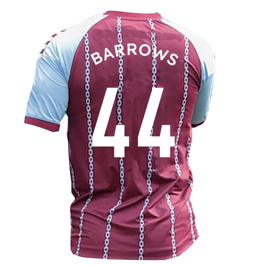 גברים כדורגל רוס בארואוז #44 תכלת חלודה אדומה ג'רזי ביתית 2025/26