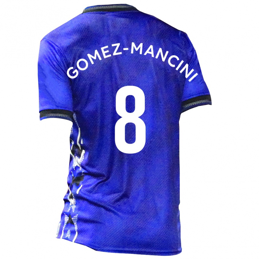 גברים כדורגל אנתוני גומז מנצ׳יני #8 כחול לבן ג'רזי ביתית 2025/26